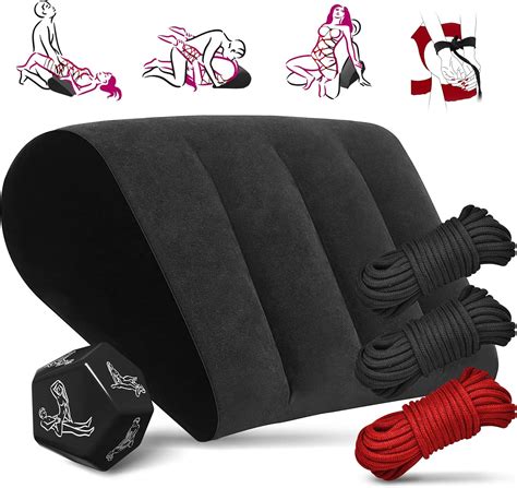 Amazon Sex Position Pillow For Adults Sex Inflatable Pillow With Dice Super Soft Cotton