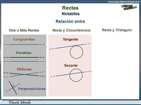 Tipos De Rectas