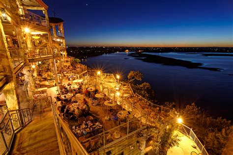 Twilight at the Oasis Austin Texas Photograph by Silvio Ligutti - Pixels