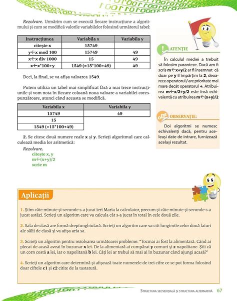 Informatic I Tic Pentru Clasa A V A A Pdf Pag