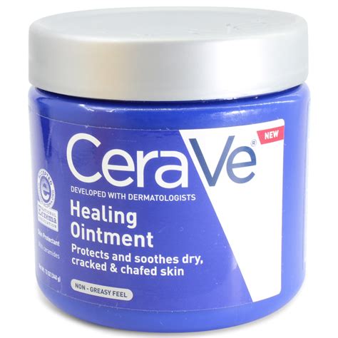 CeraVe 340g Healing Ointment for Dry, Cracked and Chafed Skin XL Tub ...