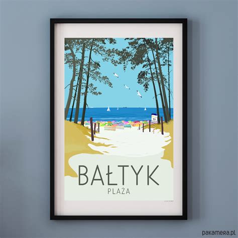 Plakat BAŁTYK PLAŻA Pakamera pl