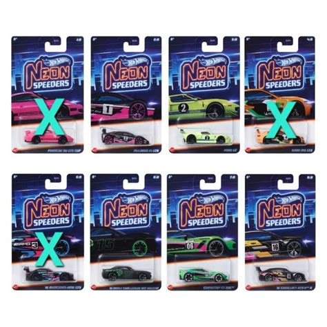 Jual Hot Wheels Mattel Neon Speeders Car In Assortment Shopee Indonesia