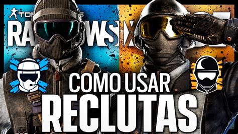 Cómo Usar A Striker Y Sentry Guía De Reclutas Caramelo Rainbow Six