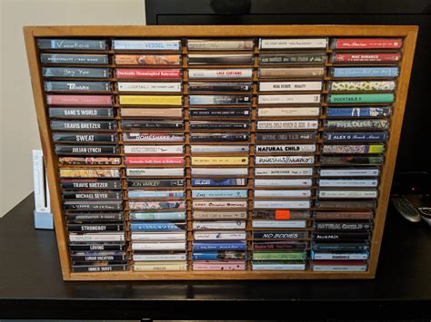 Finally Got A Proper Cassette Storage Shelf To Hold My Collection Rcassetteculture