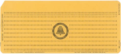 Douglas W Joness Collection Of Punched Cards With Logos