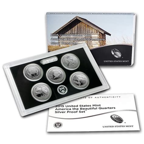 Buy 2015 America The Beautiful Quarters Silver Proof Set Apmex