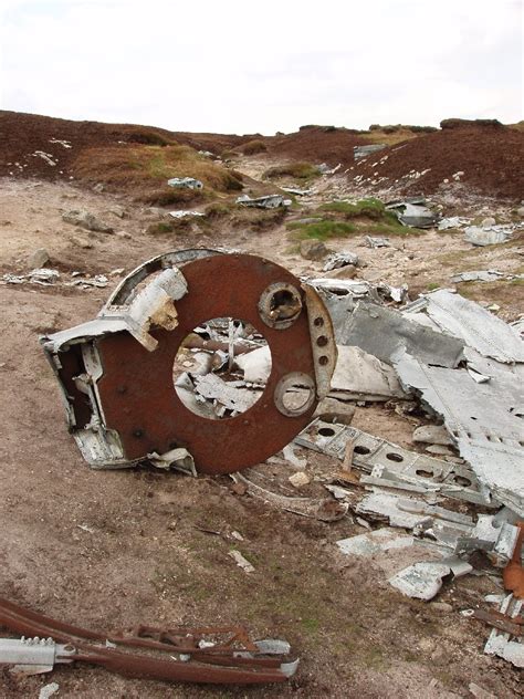 Boeing B29 Superfortress Crash Site Snake Pass Near Glossop