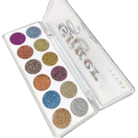 4 PALETA DE SOMBRA 12 CORES GLITTER VIVAI Nova Avenida Eshop Os