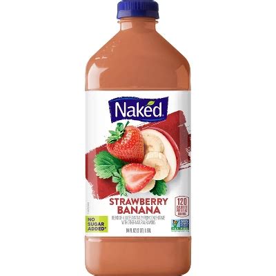 Naked Juice Smoothie Strawberry Banana 64 Fl Oz Target