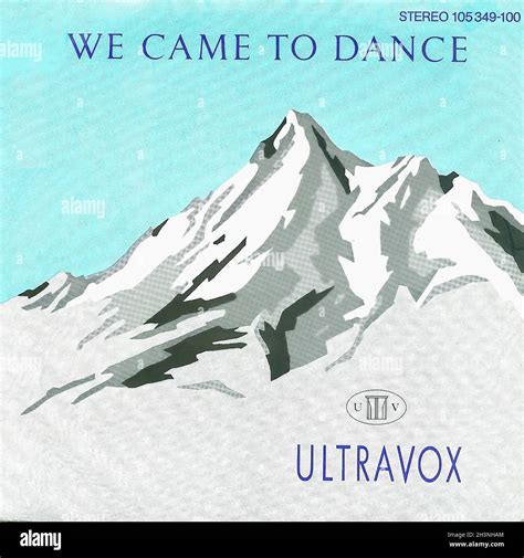 Ultravox 1982 Hi Res Stock Photography And Images Alamy