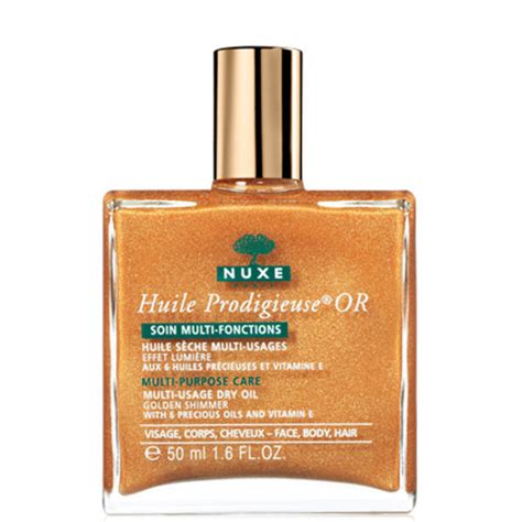 Nuxe Huile Prodigieuse Or Multi Usage Dry Oil Golden Shimmer Ml