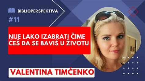 Dr Valentina Tim Enko Nau Ni Saradnik U Institutu Mihajlo Pupin U