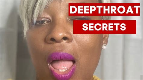 How To Deep Throat For An Epic Blow Job Secrets Youtube