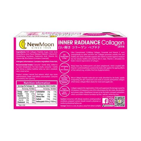 New Moon [cny] Inner Radiance Collagen Drink 10x50ml Watsons Singapore