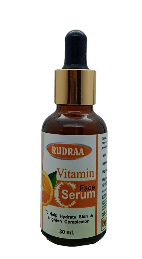 Natural 30ml Rudraa Vitamin C Face Serum At Rs 299 Bottle In Sas Nagar Id 23149792697