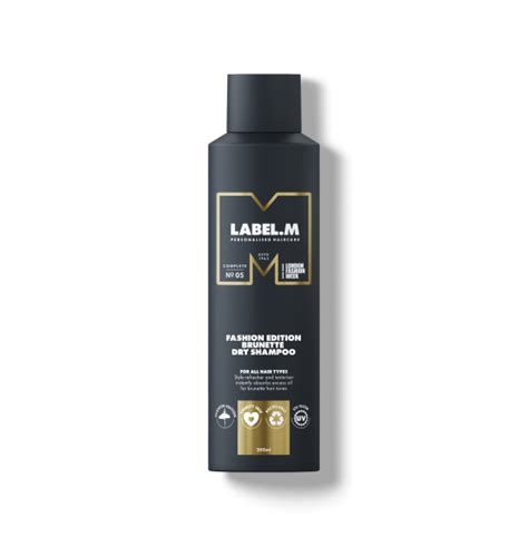 Label M Fashion Edition Brunette Dry Shampoo Toni Guy Shop