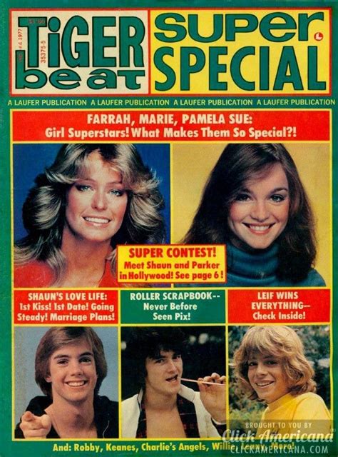 See 1970s Tiger Beat Magazine Covers With The Top Teen Stars Of The Seventies Click Americana