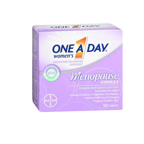 Buy One A Day Menopause Formula Complete Womens Multivitamin 50 Tabs