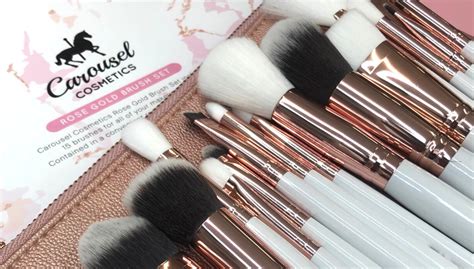 Ultimate Guide Carousel Rose Gold Brush Set Beauty Bliss