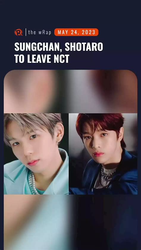 Sungchan And Shotaro Leave Nct To Debut In New Sm Group Philippines