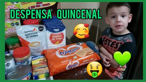 Despensa Quincenal Juli N Nos Muestra Las Compras Que Paso Con Sus