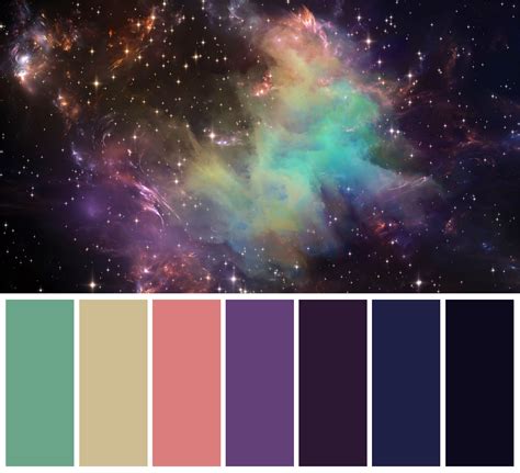 √ Pastel Galaxy Color Palette