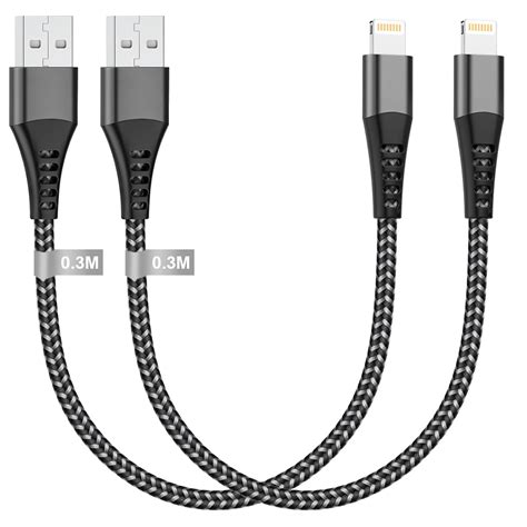 Iphone Charger Cable M Pack Apple Mfi Certified Usb To Lightning