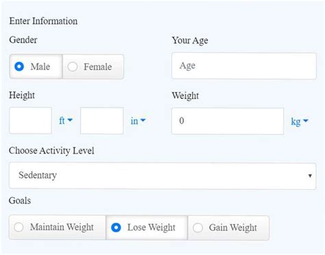 Tdee Calorie Calculator Nutrition Body Mind Online Health And