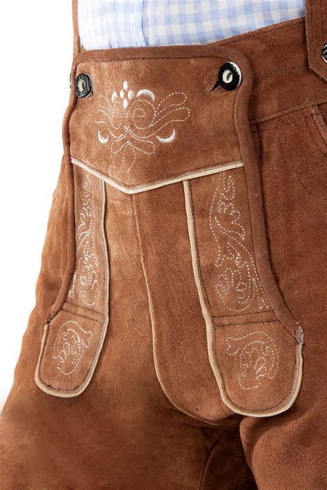 Edelnice Trachtenmoden Bavarian Traditional Leather Trousers Lederhosen