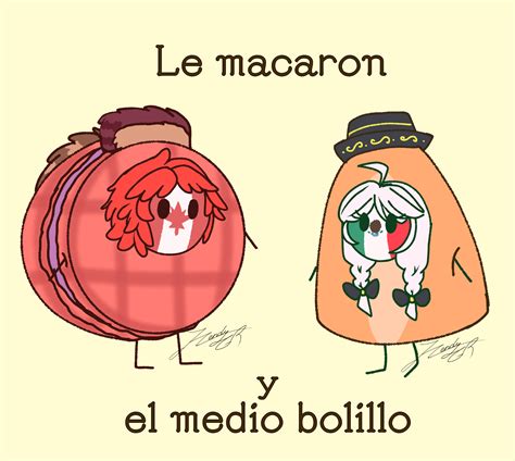 Video Le Macaron Y El Medio Bolillo Sorarisu Illustrations Art Street