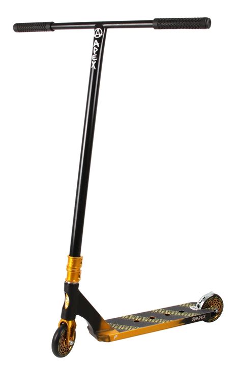 Apex Pro Custom Stunt Scooter Xxl Blackgold By Habitat Pro Scooter