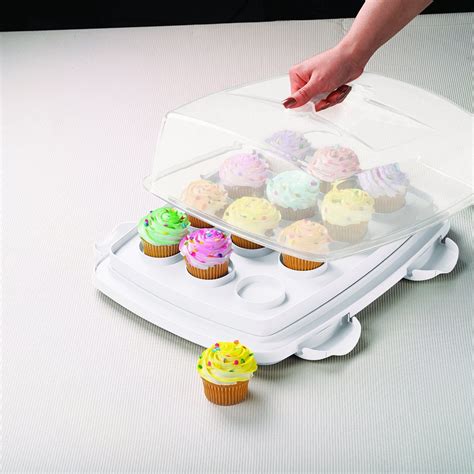 Wilton Ultimate 3 In 1 Cupcake Caddy Just 14 44 Free Shipping With Prime