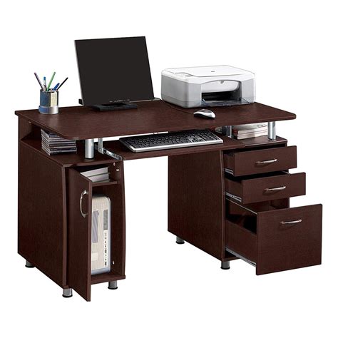 Baytocare Home Office Computer Desk With Easy Assembly Drawers