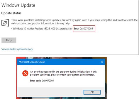 Fix Windows Update Error Code 0x80070005 Ultimate Solution Renee