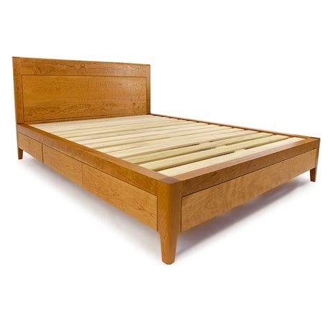 Full Size Wooden Bed Frame With Drawers : This bed frame with storage ...