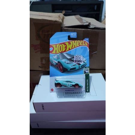 Jual Hot Wheels McLaren F1 GTR Biru Factory Sealed Shopee Indonesia