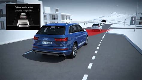 Audi Q7 Predictive Efficiency Assistant With Adaptive Cruise Control