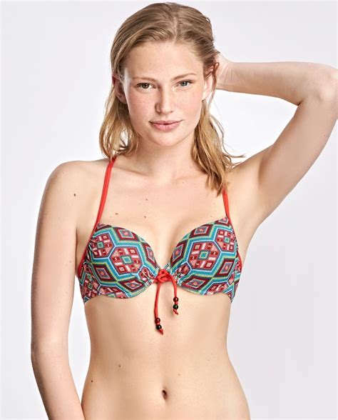 Top Bikini Balconette Con Copa B Estampado Bikini Bikini