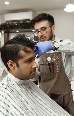 Mens Haircut Fade Cutting Hair Mensco Barber Shop