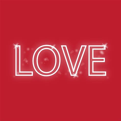 Premium Vector Luminous Love Frames