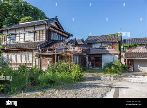 Abandoned Houses Kanazawa Japan Stock Photo Alamy