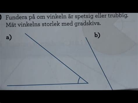 M Ta Vinklar Med En Gradskiva K Youtube