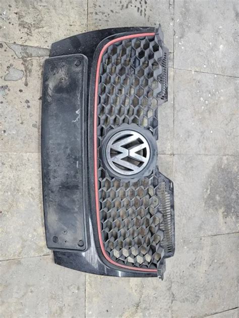 Vw Golf Gti Mk5 Front Grill Red Black £4500 Picclick Uk