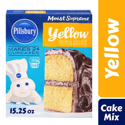 Yellow Cake Recipe Box