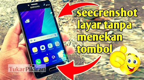 Cara Screenshot Hp Samsung J Prime Dengan Jari Homecare