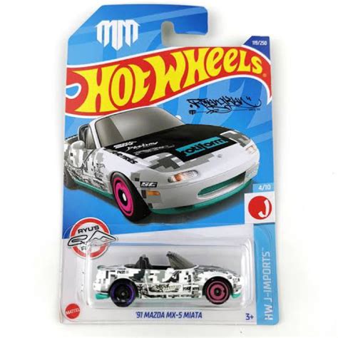 Jual Hot Wheels 91 Mazda MX 5 Miata Putih Shopee Indonesia