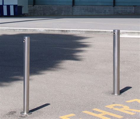 Public Bollard Removable Barrier Post Stainless Steel Architonic