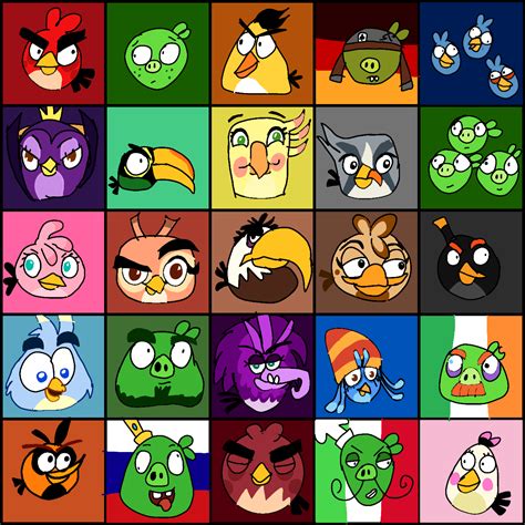 All Angry Birds Characters Join The Battle By Nezukorempadeviart07 On Deviantart