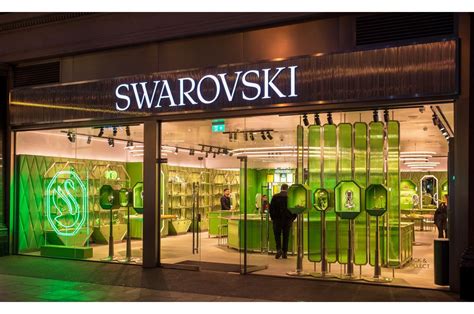 Architectural Metalwork Bespoke Retail Fascia Solutions For Swarovski